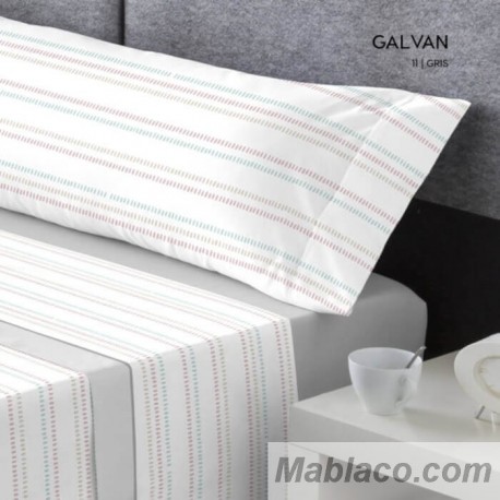 Juego de Sábanas Térmicas Galvan Gris Bianco