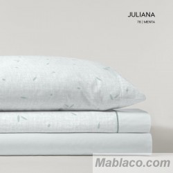 Juego de Sábanas Coralina Juliana Menta
