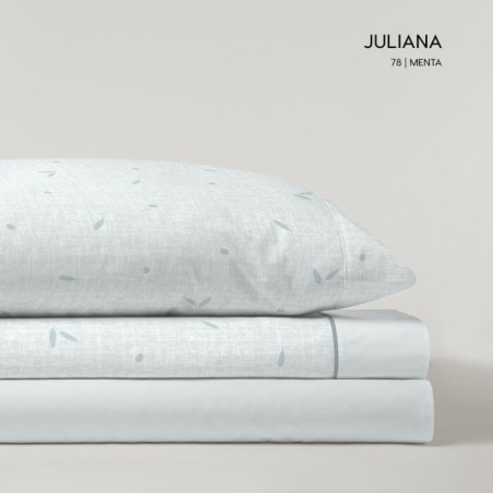 Juego de Sábanas Coralina Juliana Menta