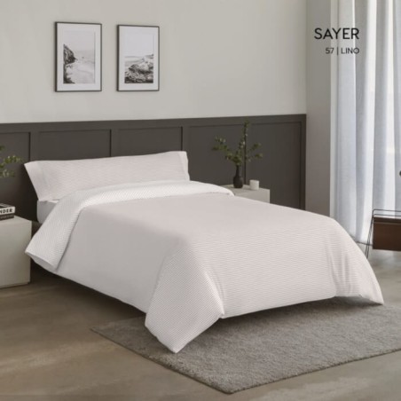 Juego Funda Nórdica Reversible Sayer Lino Reverso