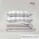 Juego Funda Nórdica Reversible Aneika Beige Reverso