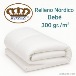  Relleno Nórdico para Fundas Nórdica Otoño e Invierno para Cunas Bebé 300 gr Royal