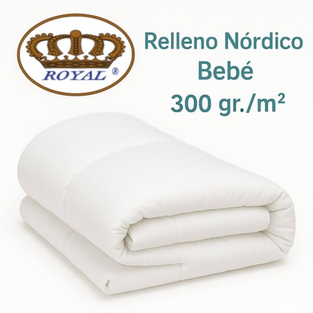  	Relleno Nórdico para Fundas Nórdica Otoño e Invierno para Cunas Bebé 300 gr Royal