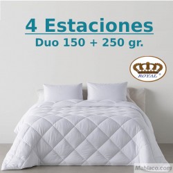 Relleno Nórdico 4 estaciones Royal - Inclcuye 2 rellenos 150 gr + 250 gr