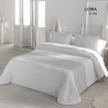 Edredón Comforter Loira Gris Sedalina reverso Borreguillo Sherpa Edredón Comforter Loira Gris Sedalina reverso Borreguillo Sherpa
