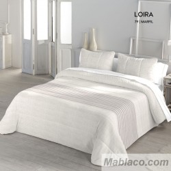 Edredón Comforter Loira Marfil Sedalina reverso Borreguillo Sherpa