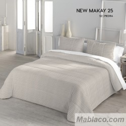 Edredón Comforter New Makay Piedra Sedalina reverso Borreguillo Sherpa
