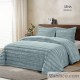 Edredón Comforter Sena Menta Sedalina reverso Borreguillo Sherpa