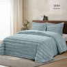 Edredón Comforter Sena Menta Sedalina reverso Borreguillo Sherpa Edredón Comforter Sena Menta Sedalina reverso Borreguillo Sherpa