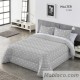 Edredón Comforter Walter Gris Sedalina Serena Reverso