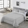 Edredón Comforter Walter Gris Sedalina Serena Reverso Edredón Comforter Walter Gris Sedalina Serena Reverso