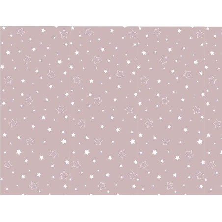 Saco Nórdico Noche Rosa Estrellas Confecciones Paula