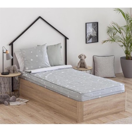 Saco Nórdico Noche Turquesa Estrellas Confecciones Paula