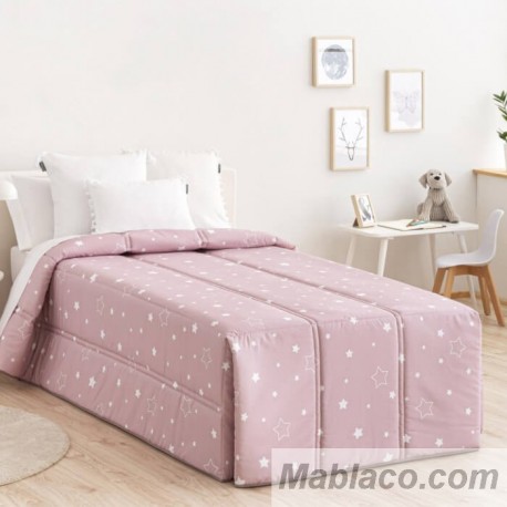 Edredón Comforter Noche Rosa Infantil