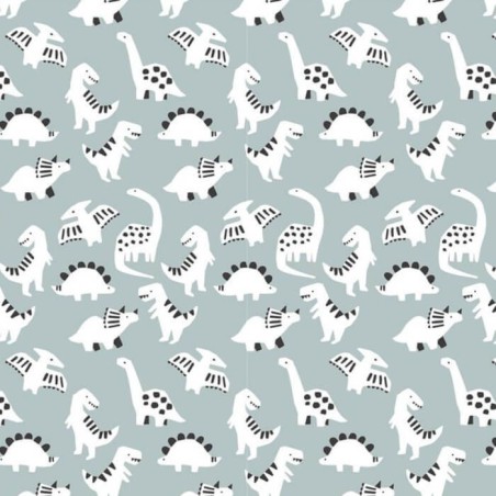 Saco Nórdico Jurasic Azulado Infantil Confecciones Paula