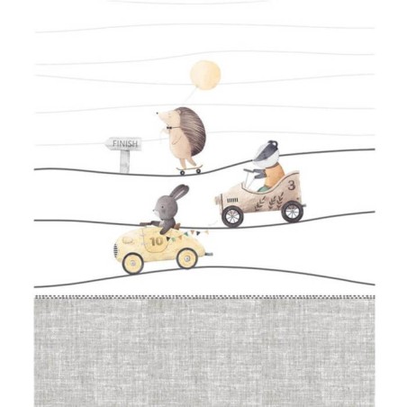 Funda Nórdica Race Infantil Ilustrando tus sueños 100% Algodón