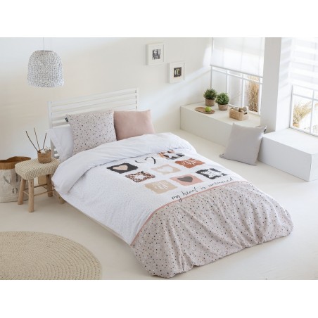Funda Nórdica Love Infantil Ilustrando tus sueños 100% Algodón