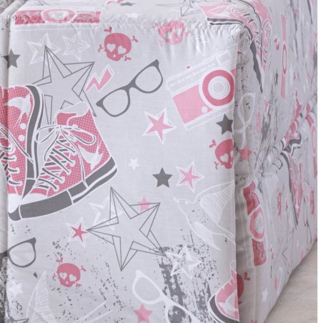 Edredón Comforter Fashion reverso Borreguillo Sherpa Confecciones Paula