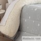 Edredón Comforter Noche Turquesa reverso Borreguillo Sherpa Confecciones Paula