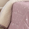 Edredón Comforter Noche Rosa reverso Borreguillo Sherpa Confecciones Paula Edredón Comforter Noche Rosa reverso Borreguillo Sherpa Confecciones Paula
