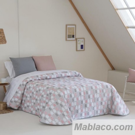 Edredón Comforter House reverso Borreguillo Sherpa Confecciones Paula
