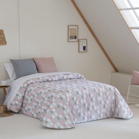 Edredón Comforter House reverso Borreguillo Sherpa Confecciones Paula