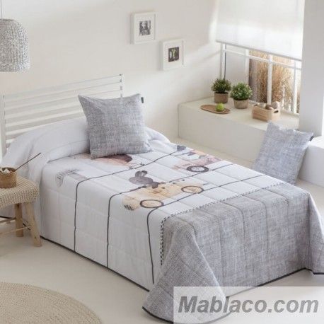Edredón Comforter Race reverso Borreguillo Sherpa Ilustrando tus Sueños