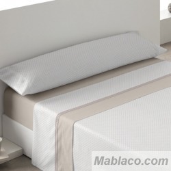 Juego de Sábanas Coralina Madrid Motitas Beige