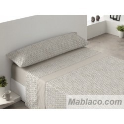 Juego de Sábanas Coralina Londres Beige Verdoso