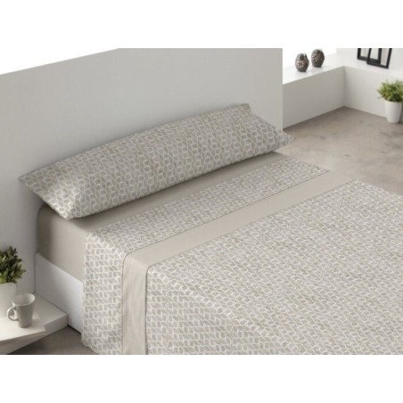Juego de Sábanas Coralina Londres Beige Verdoso