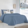 Edredón Comforter Reversible Anisa Azul Fundeco Edredón Comforter Reversible Anisa Azul Fundeco