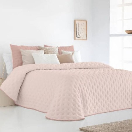 Edredón Comforter Reversible Anisa Malva Fundeco Reverso
