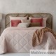 Edredón Comforter Reversible Caroline Nude Fundeco Cama 90