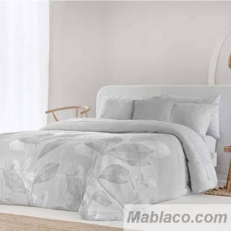 Edredón Comforter Reversible Lina Gris Fundeco