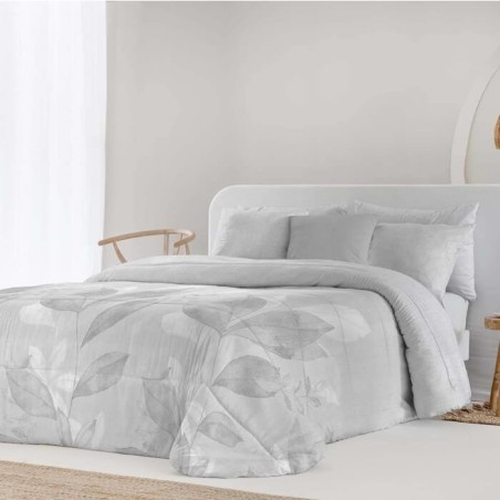 Edredón Comforter Reversible Lina Gris Fundeco
