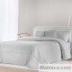 Edredón Comforter Reversible Lina Gris Fundeco Reverso