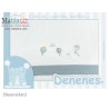 Juego Sábanas Franela Algodón Globos Azul Denenes Juego Sábanas Franela Algodón Globos Azul Denenes
