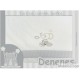 Juego Sábanas Franela Algodón Elefante Perla Denenes