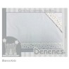 Juego Sábanas Franela Algodón Florecitas Gris Denenes Juego Sábanas Franela Algodón Florecitas Gris Denenes