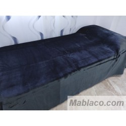 Manta Rayas Gris Humo ref.2 Royal Calentita para Cama