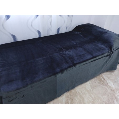 Manta Rayas Gris Humo ref.2 Royal Calentita para Cama
