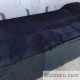 Detalles Manta Rayas Gris Humo ref.2 Royal Calentita para Cama Extra grandes , Matromonio e Individual