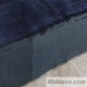 Detalle ampliado Manta Rayas Gris Humo ref.2 Royal Muy Suave y Calentita