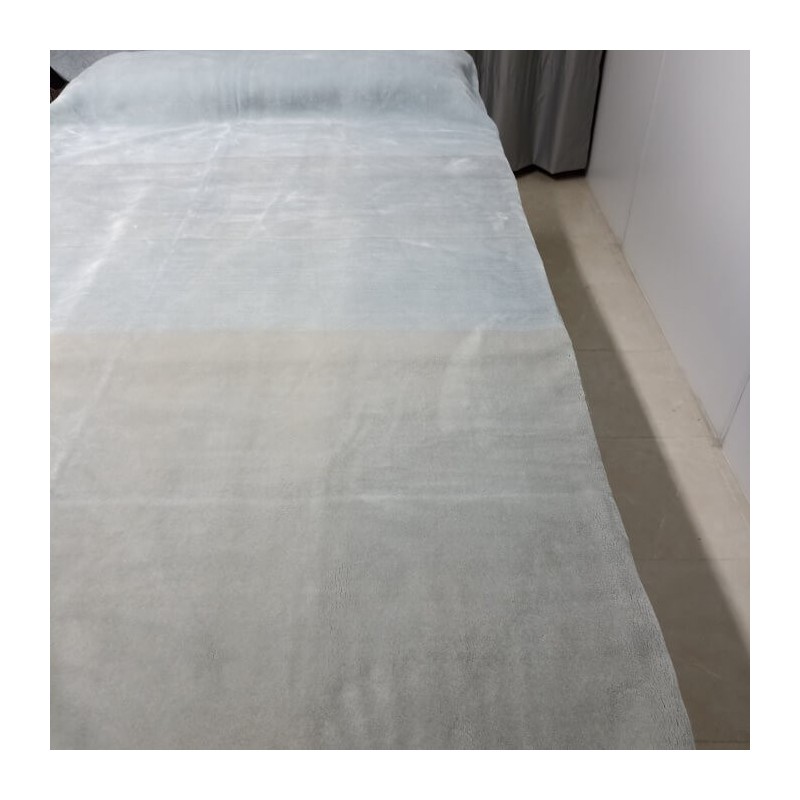 Manta ref.4 Rayas Lisa Gris Perla Royal Calentita para Ca,a Manta ref.4 Rayas Lisa Gris Perla Royal Calentita para Ca,a