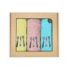 Paños de Cocina Cubiertos Algodón 50x50 Pack 3