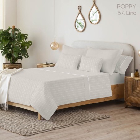 Juego de Sábanas Poppy Lino Serena