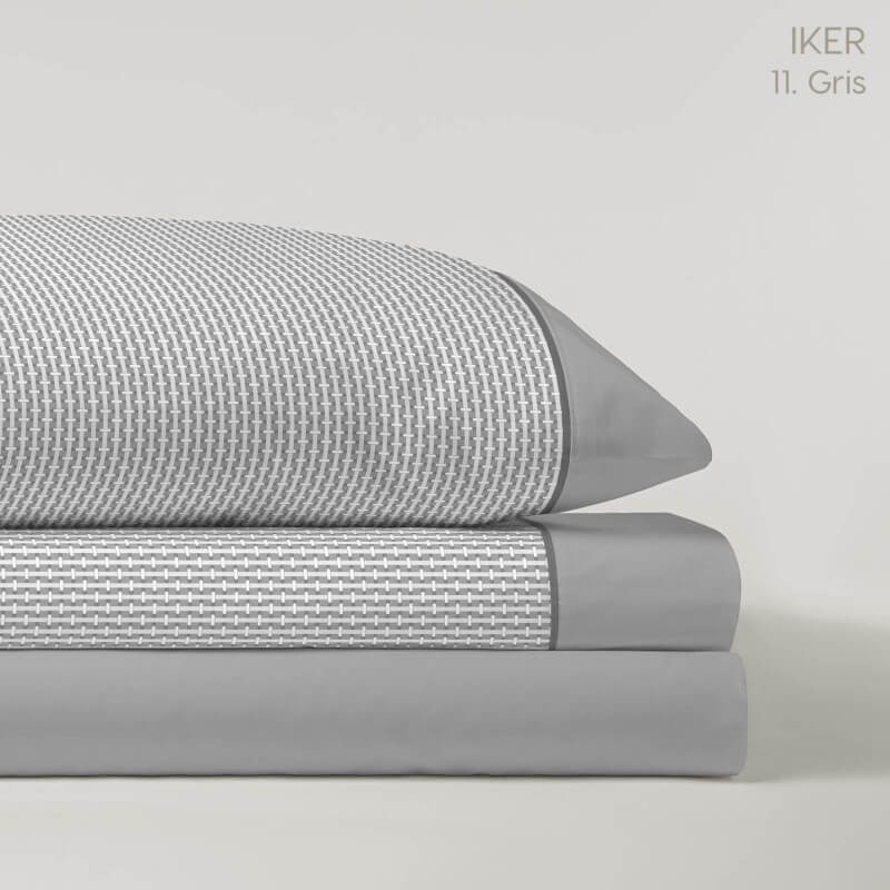 Juego de Sábanas Iker Gris Serena
