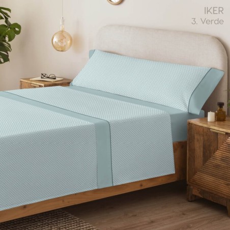 Juego de Sábanas Iker Verde Serena