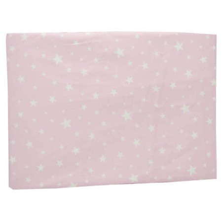 Detalles Saco Nórdico Bebé 100% Algodón Estrellas Rosa