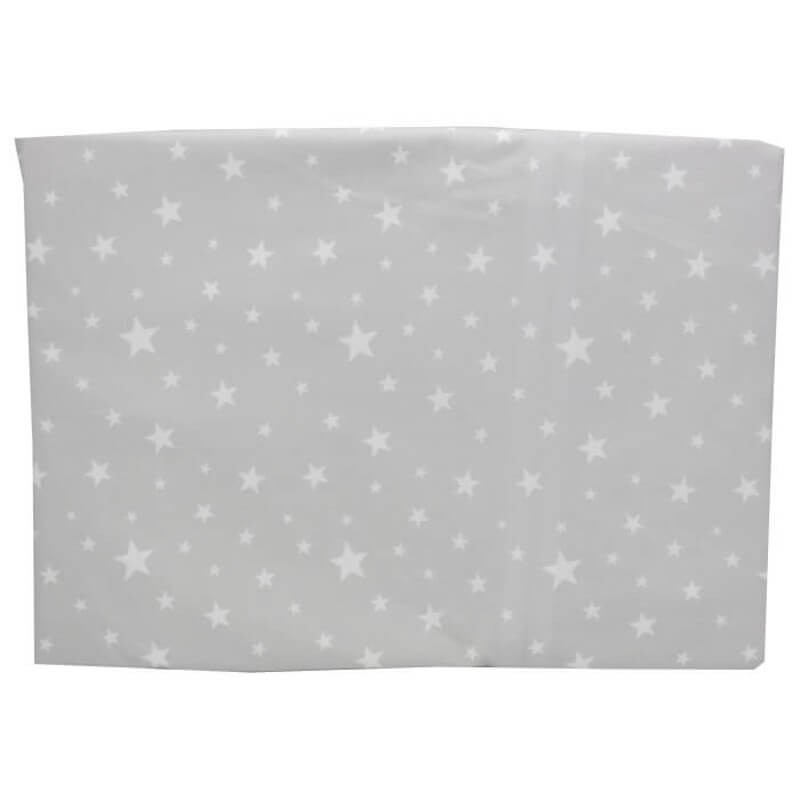 Detalles Saco Nórdico Bebé 100% Algodón Estrellas gris